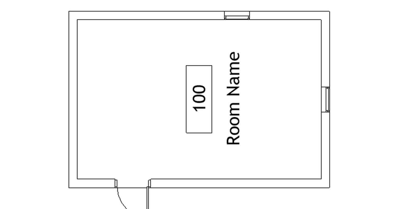 Mặt bằng L1 hướng theo scope box sau Rotate Project North: tường giữ nguyên, nhãn phòng xoay 90° thành chữ dọc