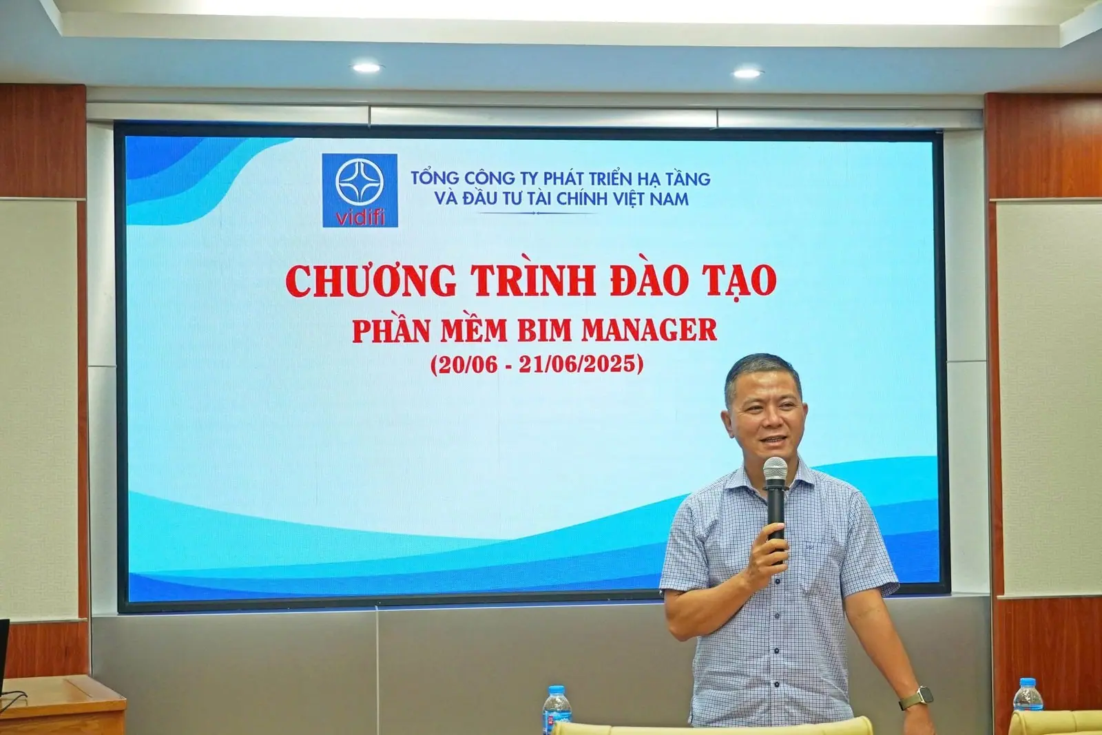 Opening of the BIM training programme at the head office of Vietnam Infrastructure Development and Finance Investment Corporation