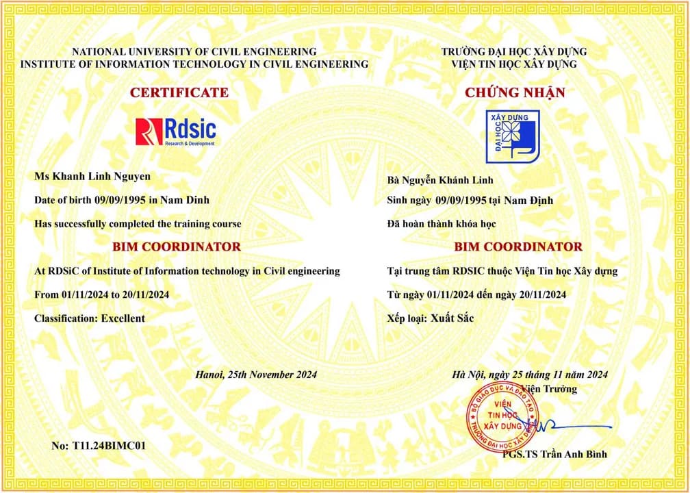 BIM Coordinator – Điều phối BIM