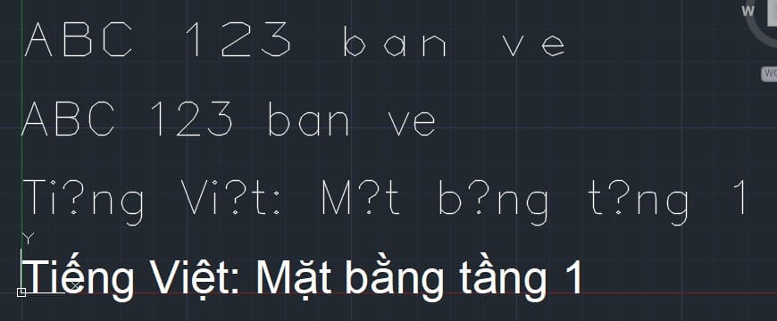 Cùng một font, hai kết quả