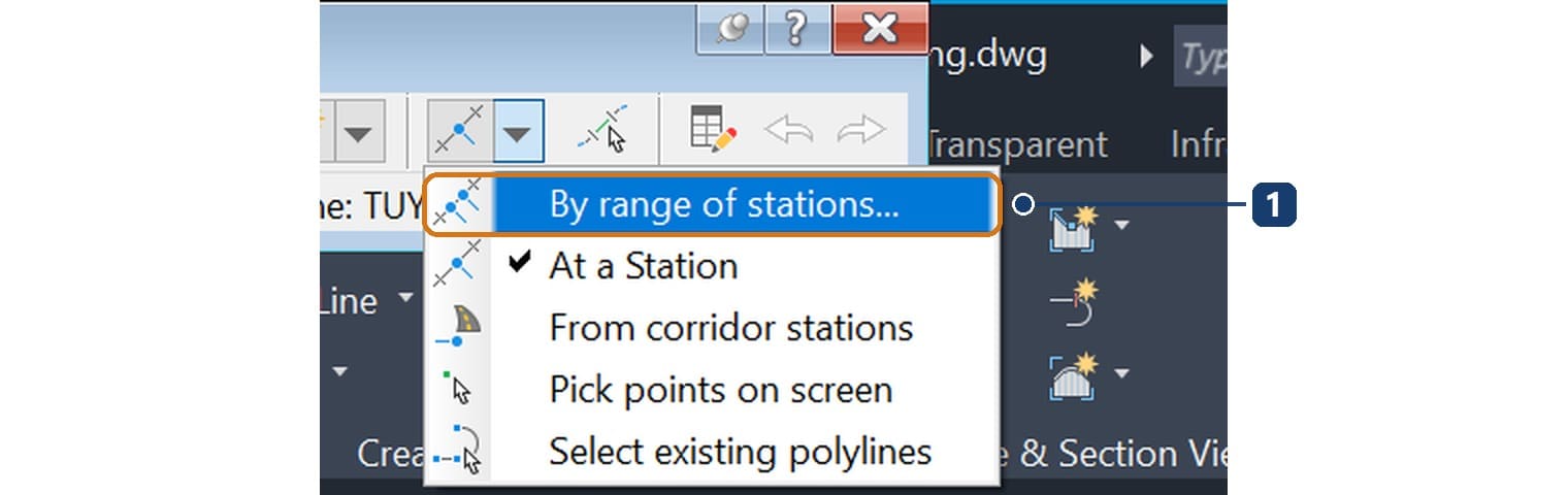 Sample line placement methods