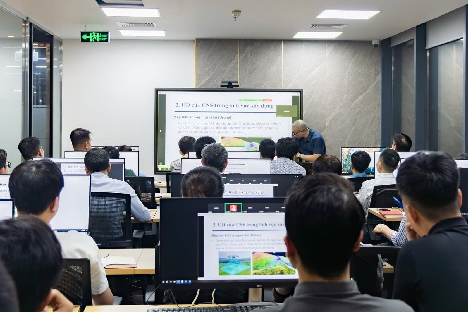 Lớp Quản lý BIM – BIM Manager của Viện Tin học Xây dựng dành cho đội ngũ Công ty Cổ phần Thiết kế và Xây dựng GIZA Việt Nam
