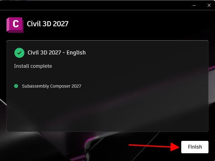 Cài đặt hoàn tất