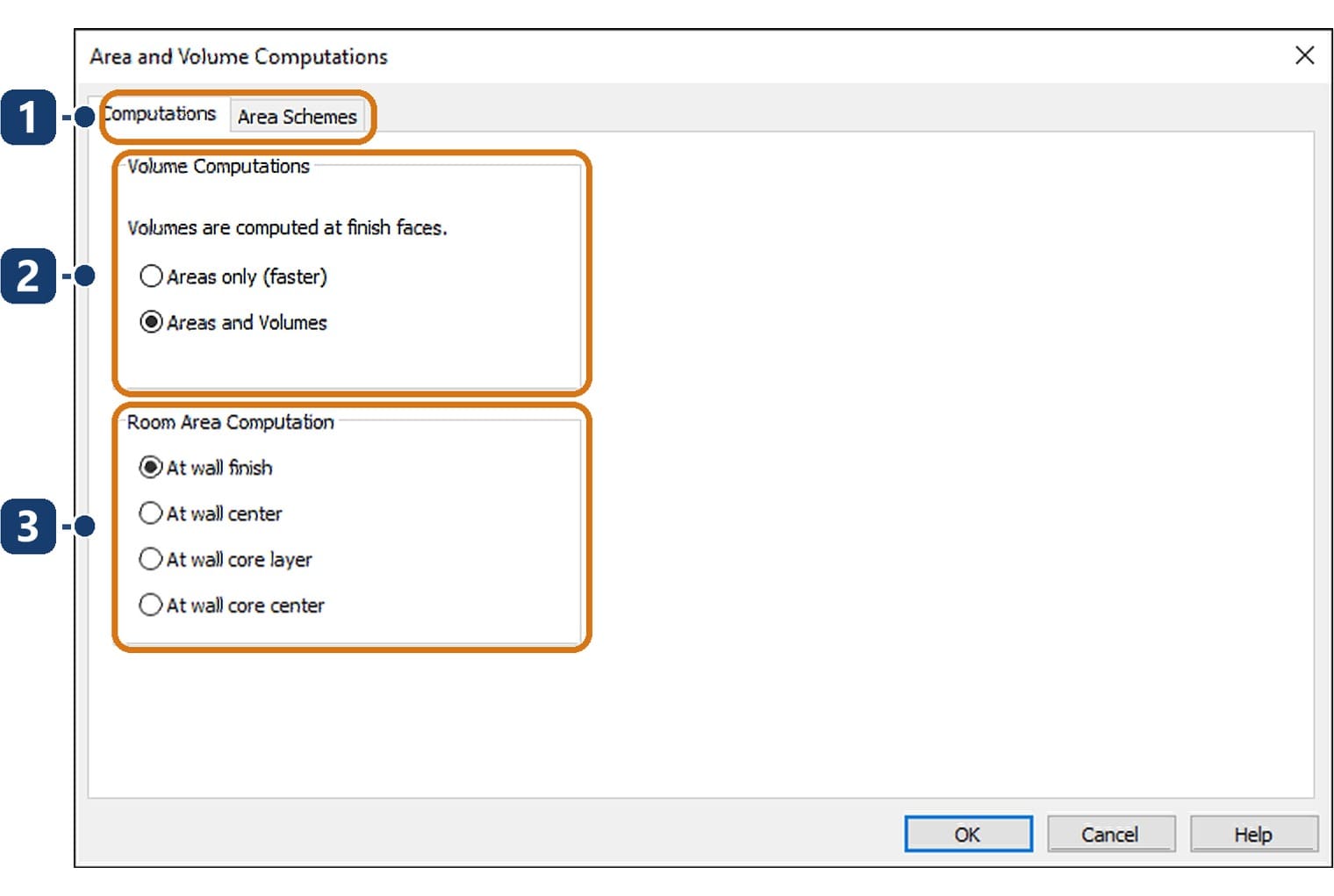 The Computations tab