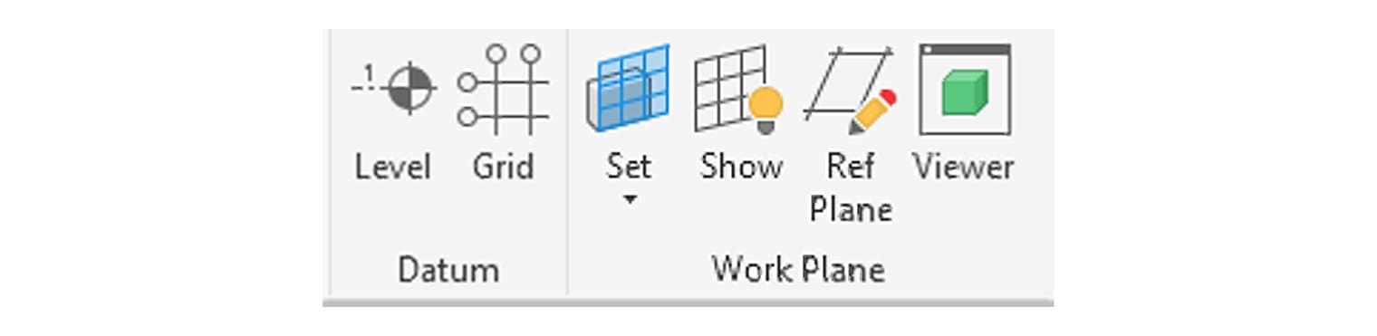 Panel Datum và Work Plane