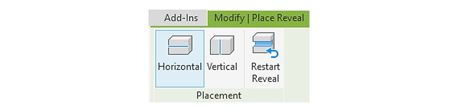 Tab Modify Place Reveal
