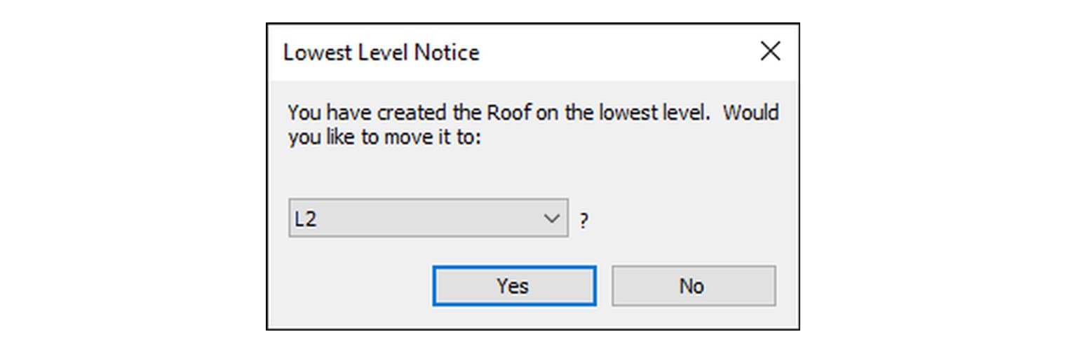 Hộp Lowest Level Notice