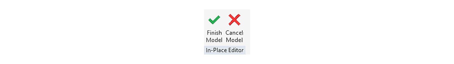 The In-Place Editor panel