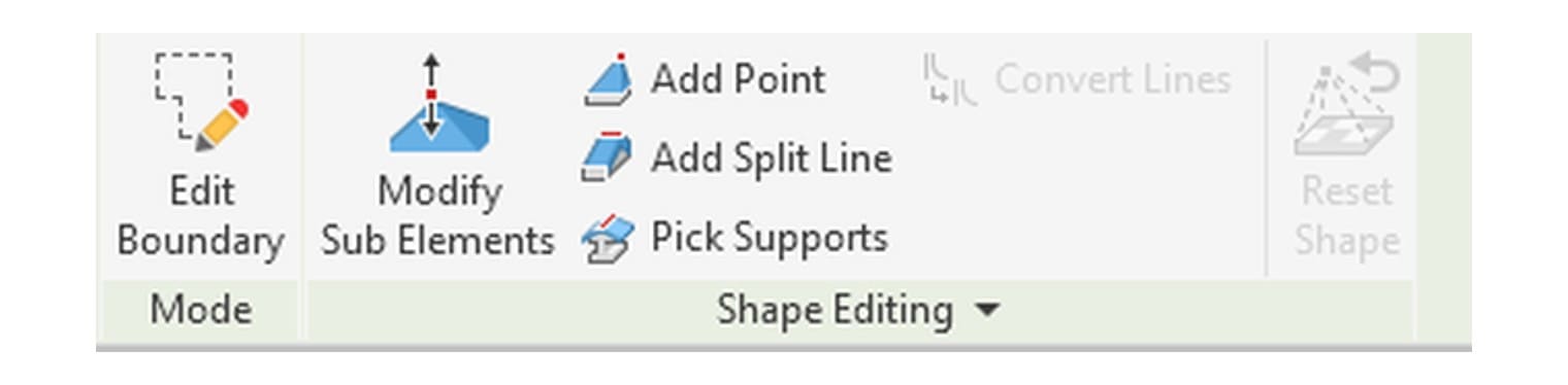 Panel Shape Editing