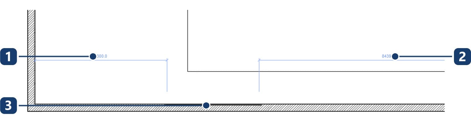 Preview while placing a door in a wall