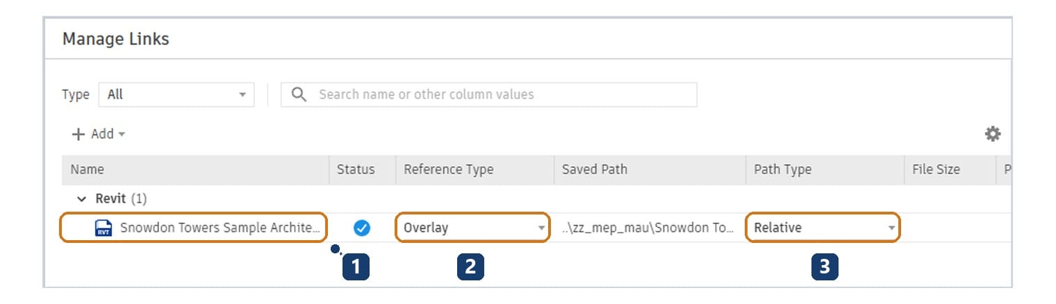 Hộp Manage Links