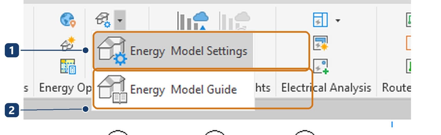 Energy Model Settings 1 and the Energy Model Guide new in 2027 2