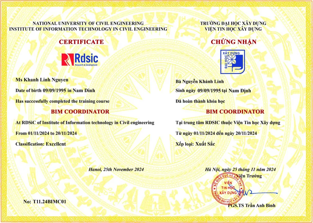 Khoá học BIM Coordinator