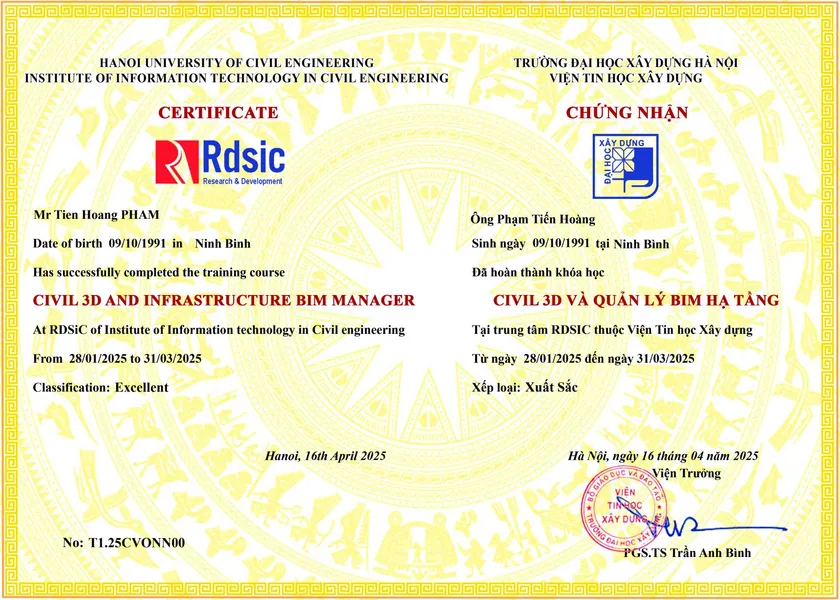 Khóa học BIM Civil 3D
