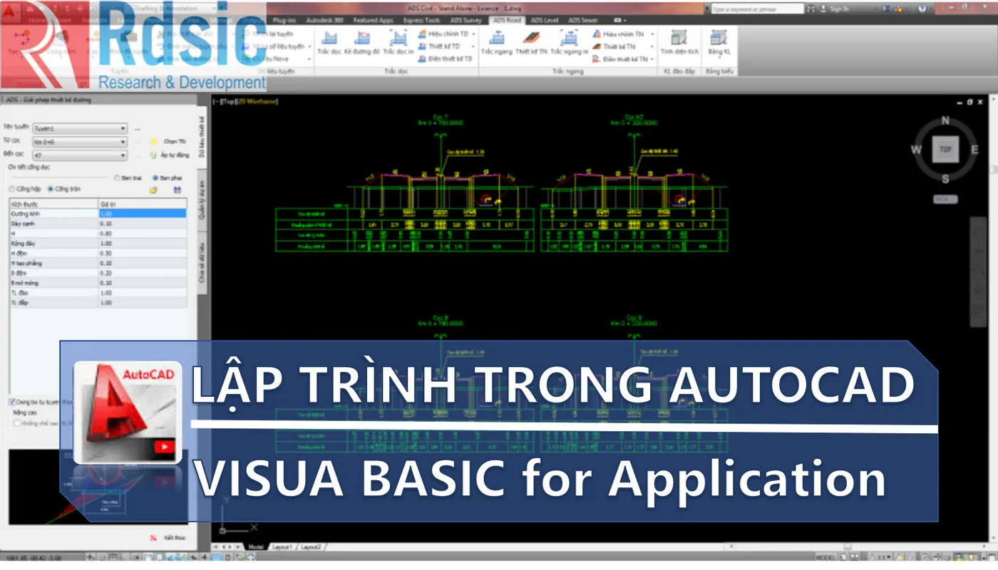 Lập trình trong AutoCAD Cơ bản + Nâng cao